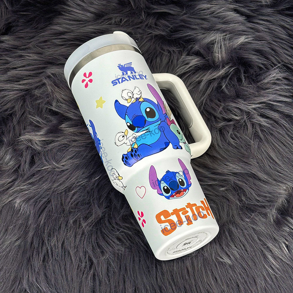 40oz Stitch Stainless Steel Vacuum Insulated Tumbler