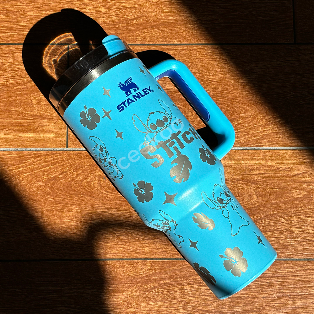 40oz Stitch Stainless Steel Vacuum Insulated Tumbler