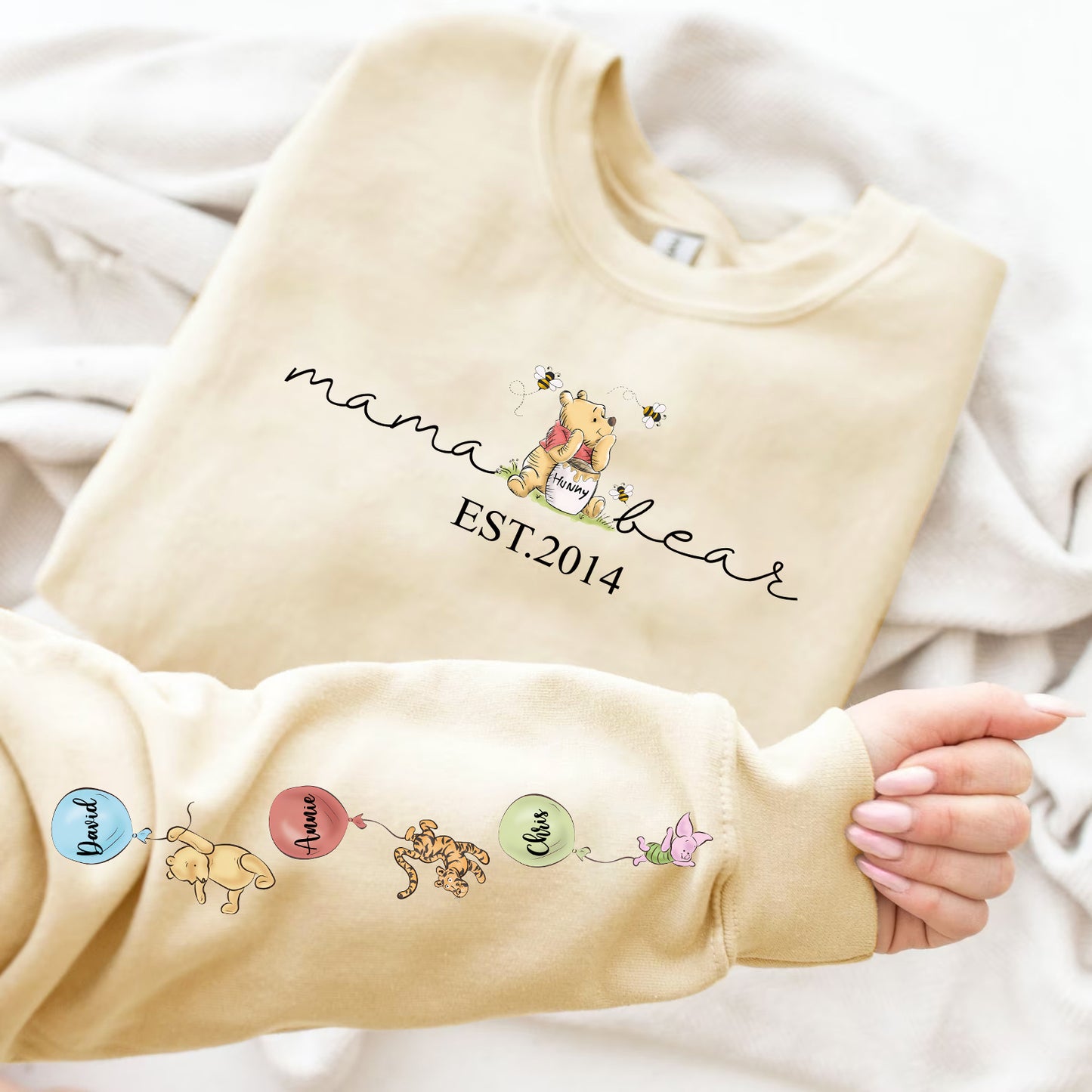 Custom Mama Bear Sweatshirt