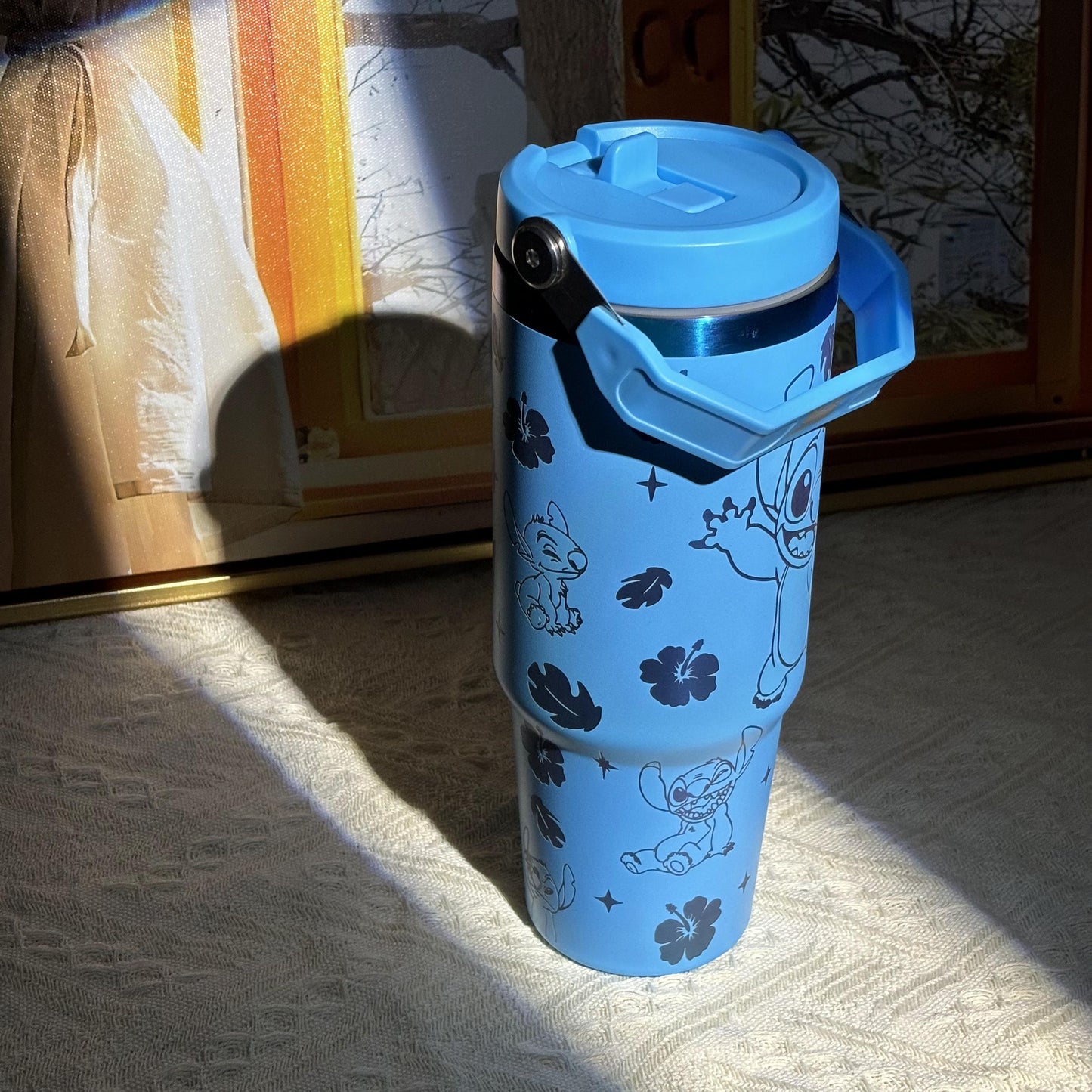 40oz Stitch Stainless Steel Vacuum Insulated Tumbler