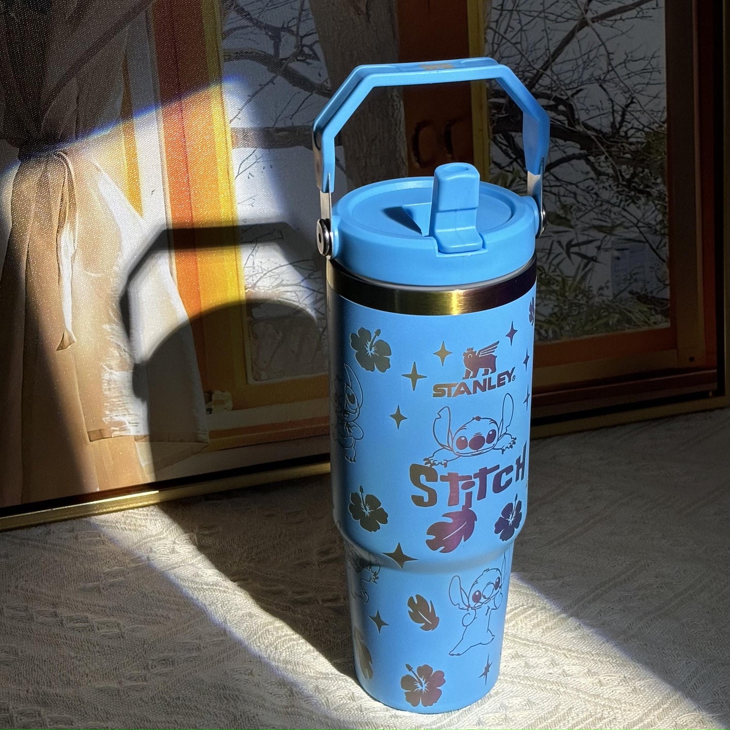 40oz Stitch Stainless Steel Vacuum Insulated Tumbler