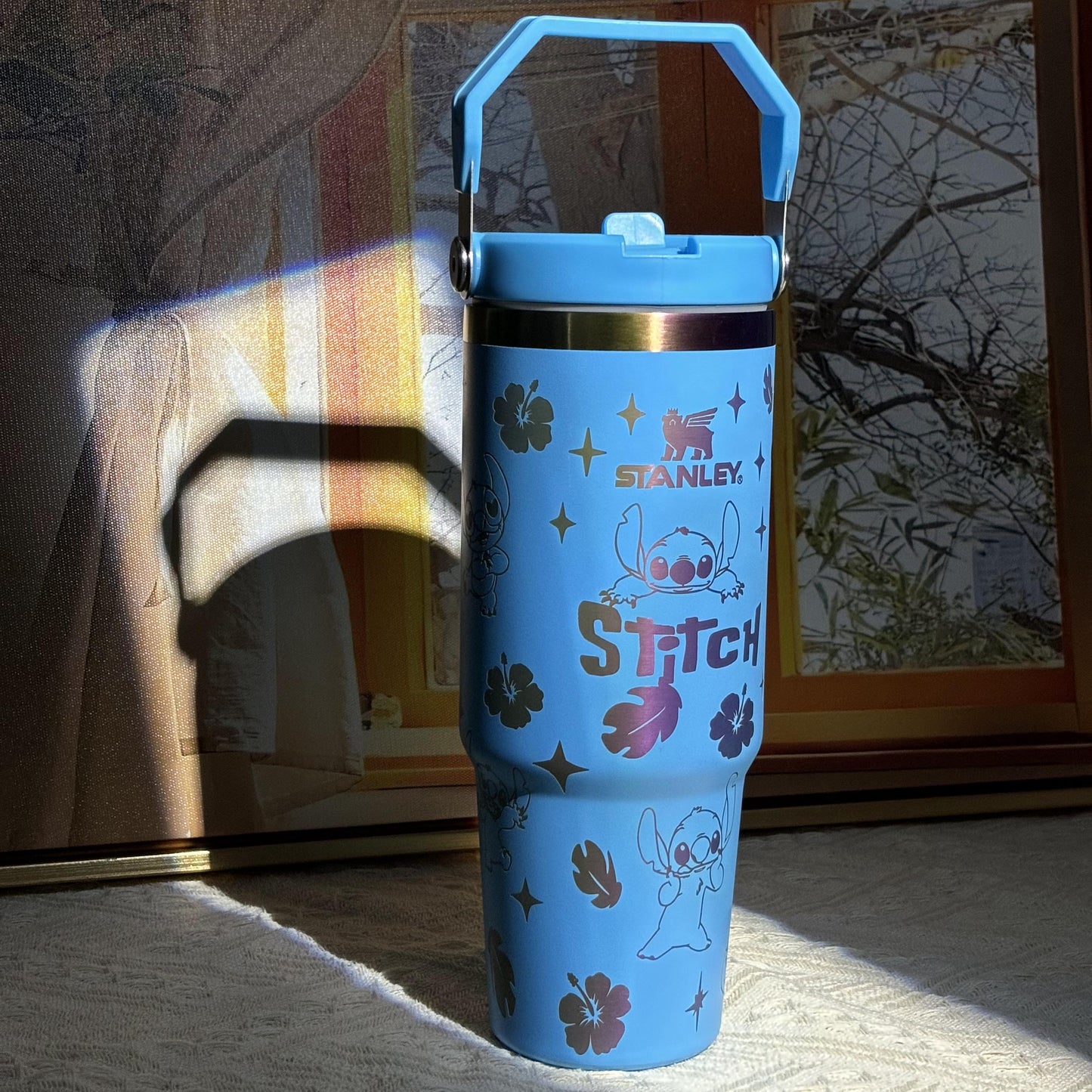 40oz Stitch Stainless Steel Vacuum Insulated Tumbler
