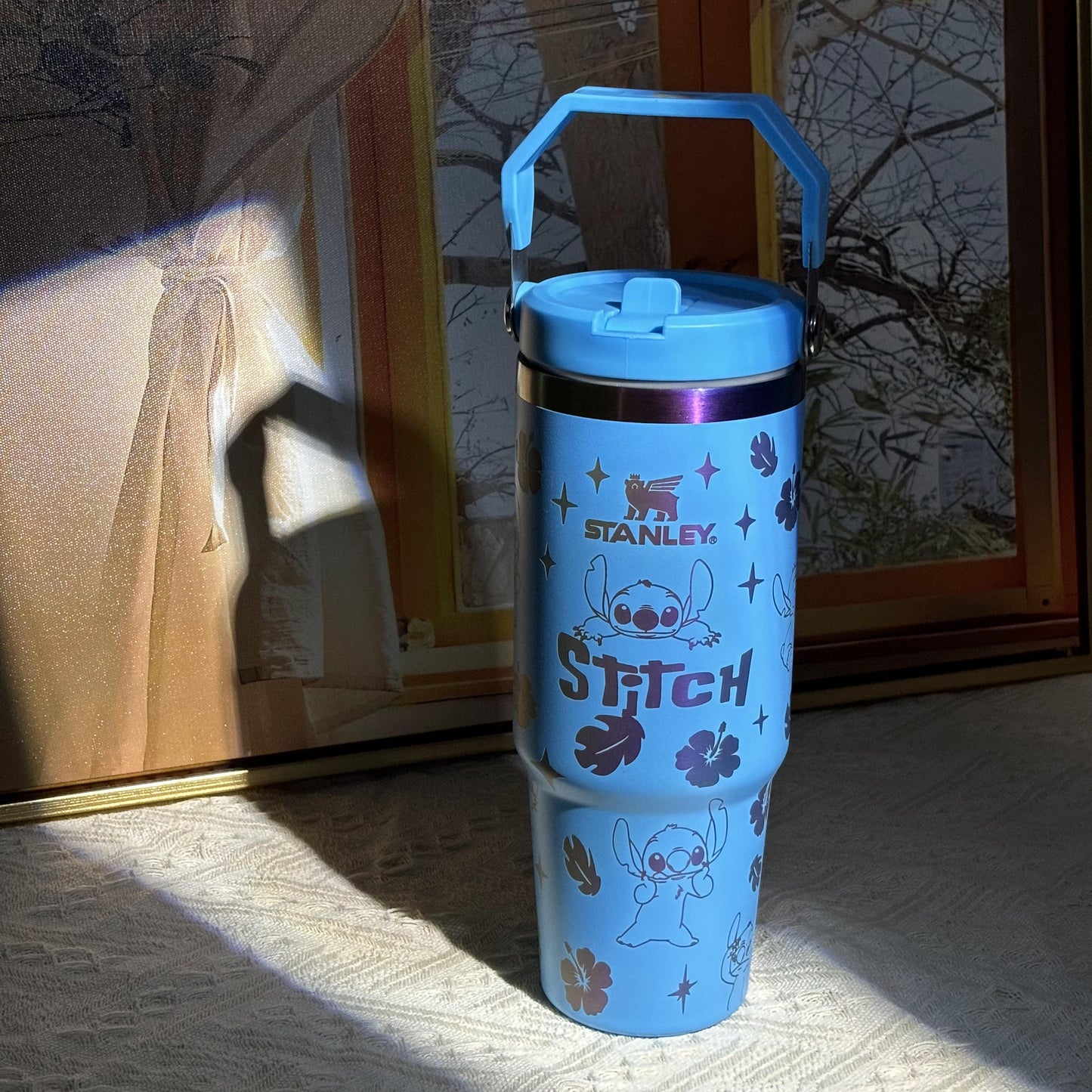 40oz Stitch Stainless Steel Vacuum Insulated Tumbler