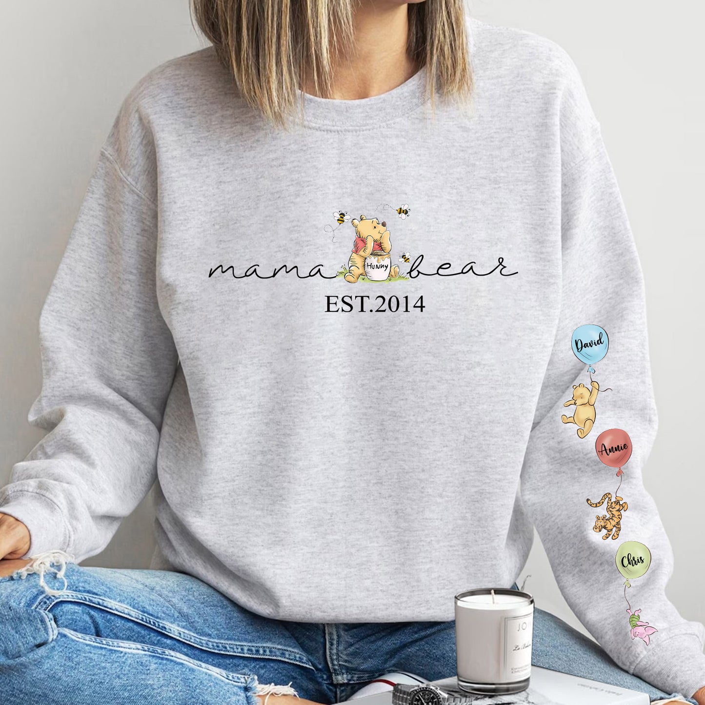 Custom Mama Bear Sweatshirt