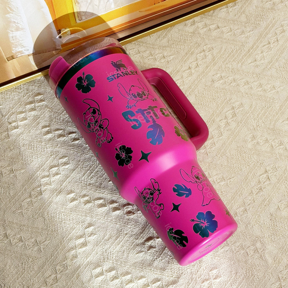 40oz Stitch Stainless Steel Vacuum Insulated Tumbler