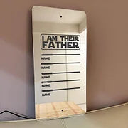 Personalized Lightsaber Mirror Lamp