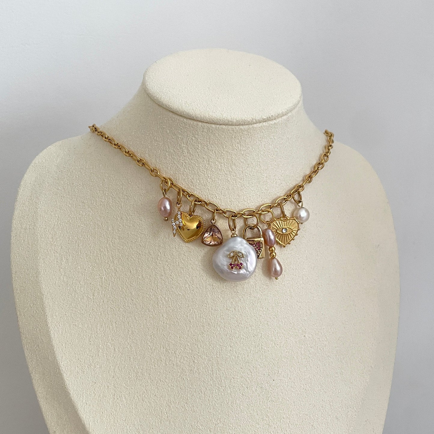 Cherry Pearl Charm