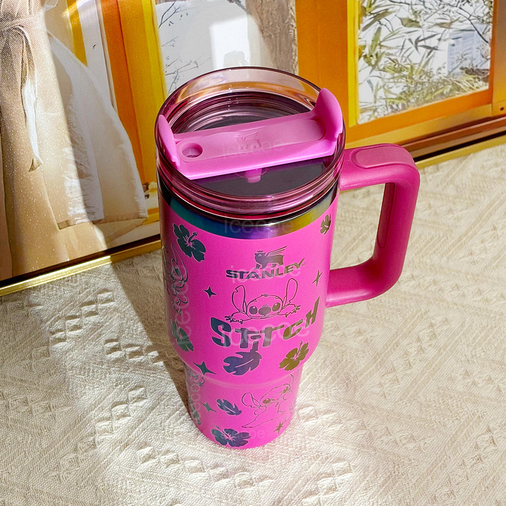 40oz Stitch Stainless Steel Vacuum Insulated Tumbler