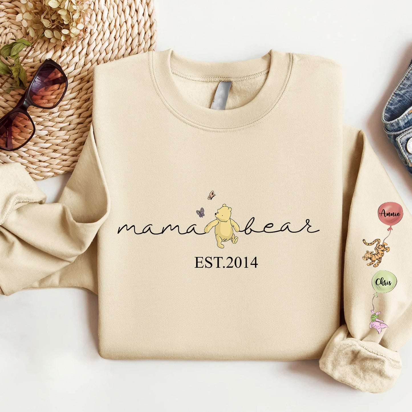 Custom Mama Bear Sweatshirt
