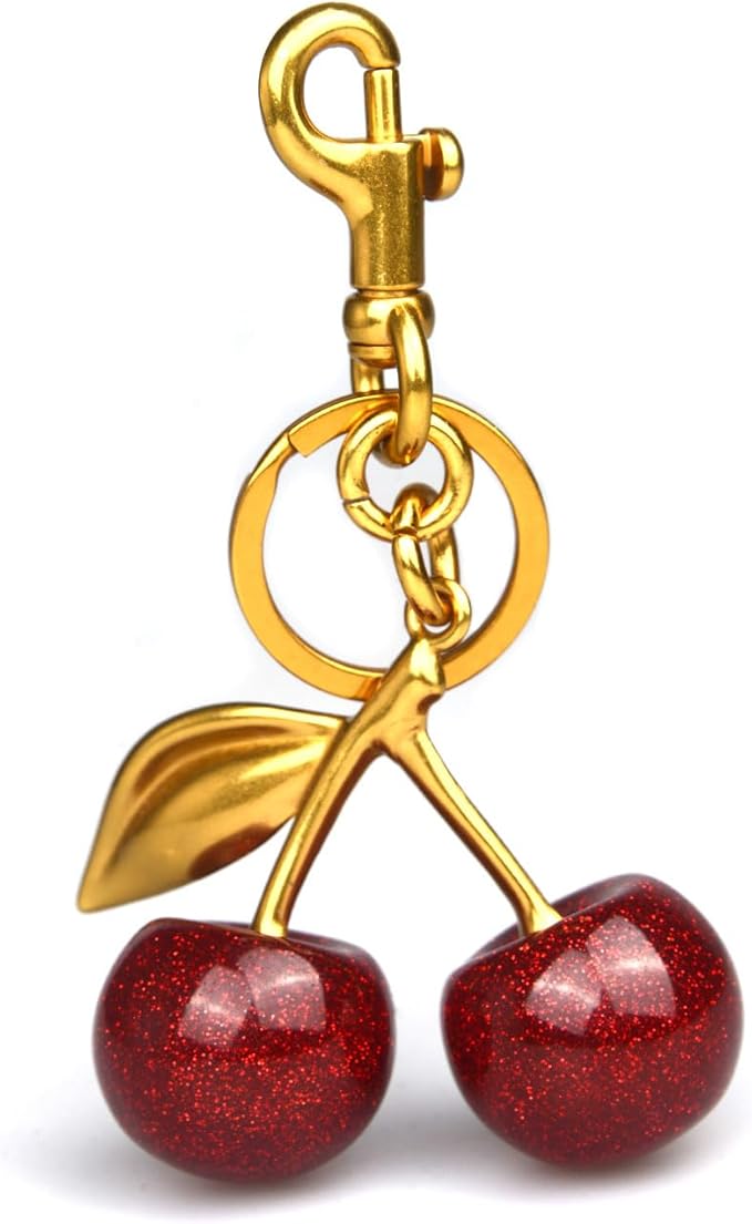 Cherry Bag Charm