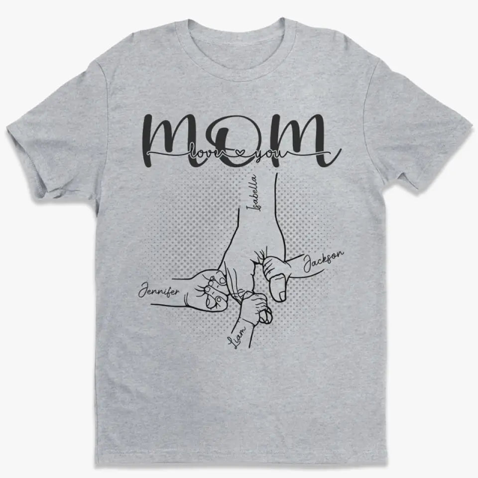 Personalized Unisex T-shirt, Hoodie, Sweatshirt - Mother's Day, Gift For Mom, Grandma