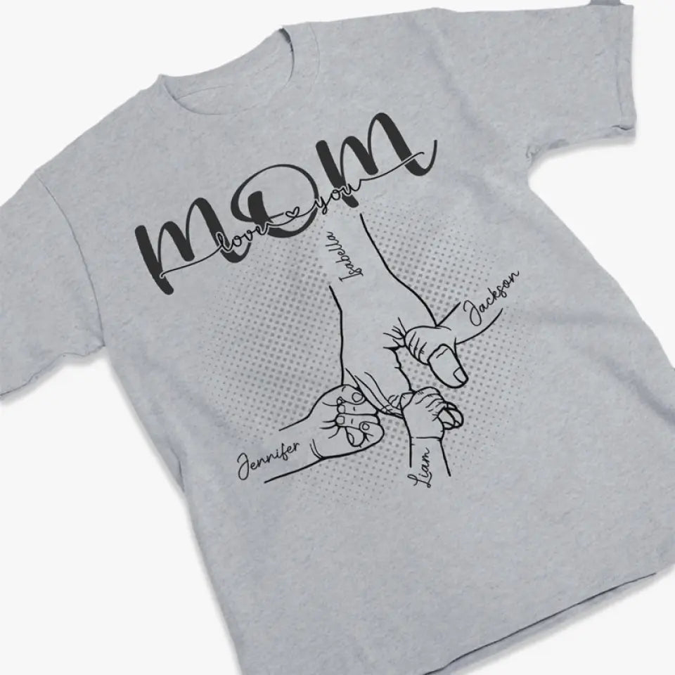Personalized Unisex T-shirt, Hoodie, Sweatshirt - Mother's Day, Gift For Mom, Grandma