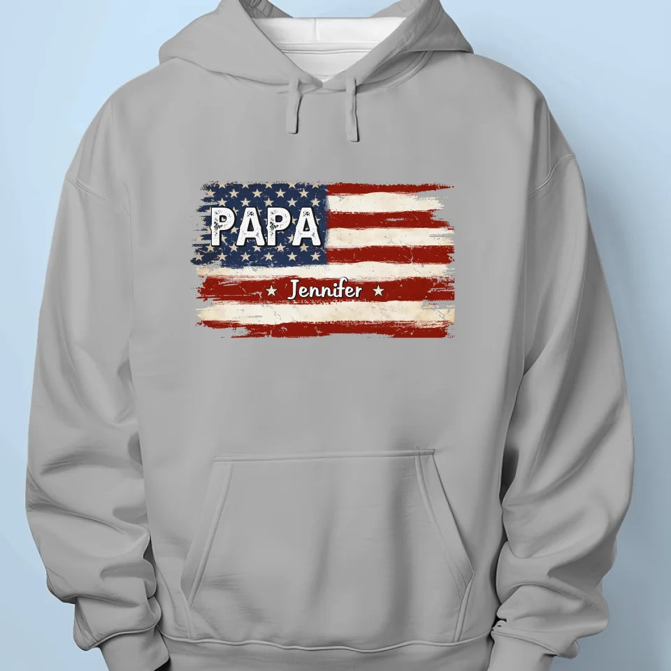 Personalized Unisex T-shirt, Premium T-shirt, Hoodie - Gift For Dad, Grandpa