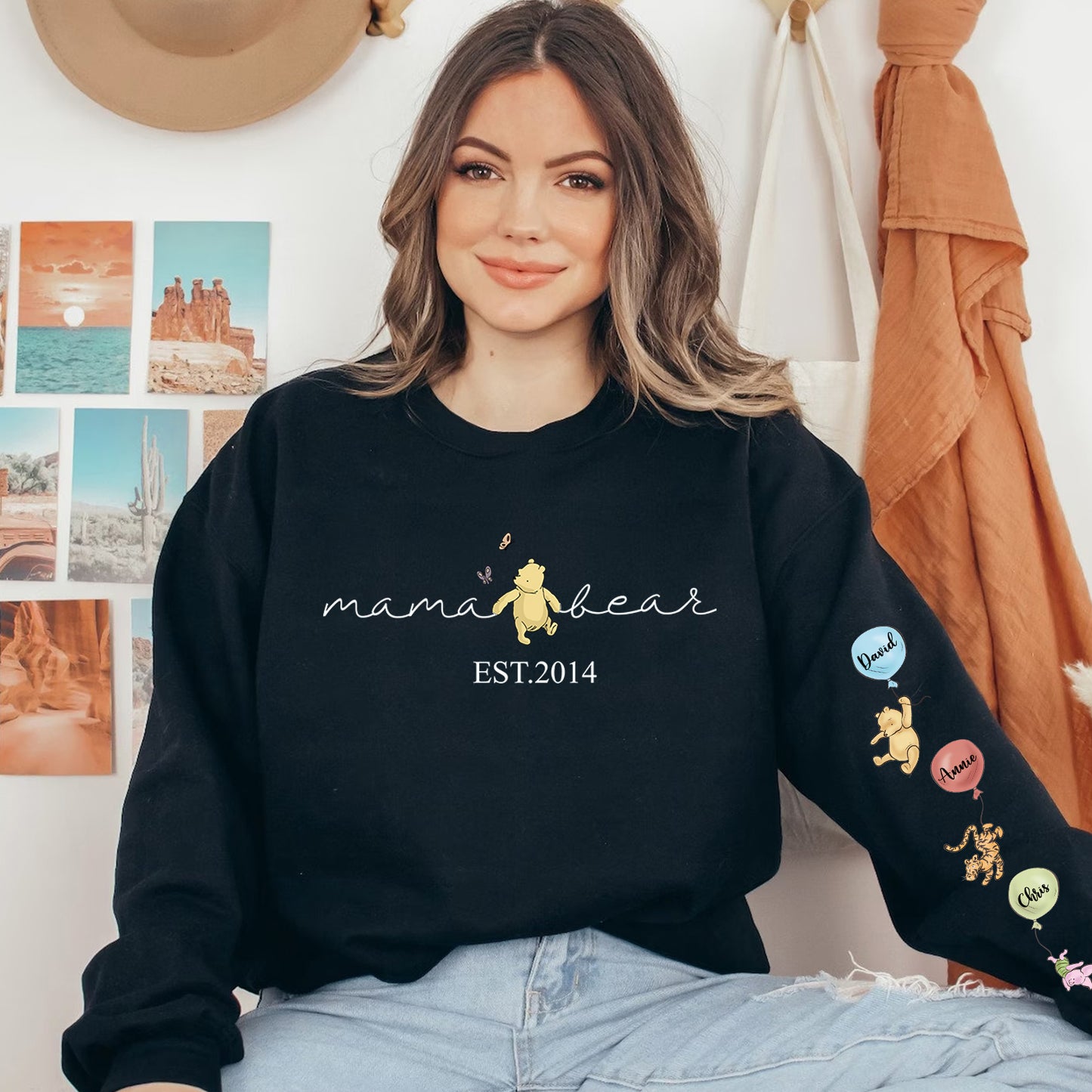 Custom Mama Bear Sweatshirt