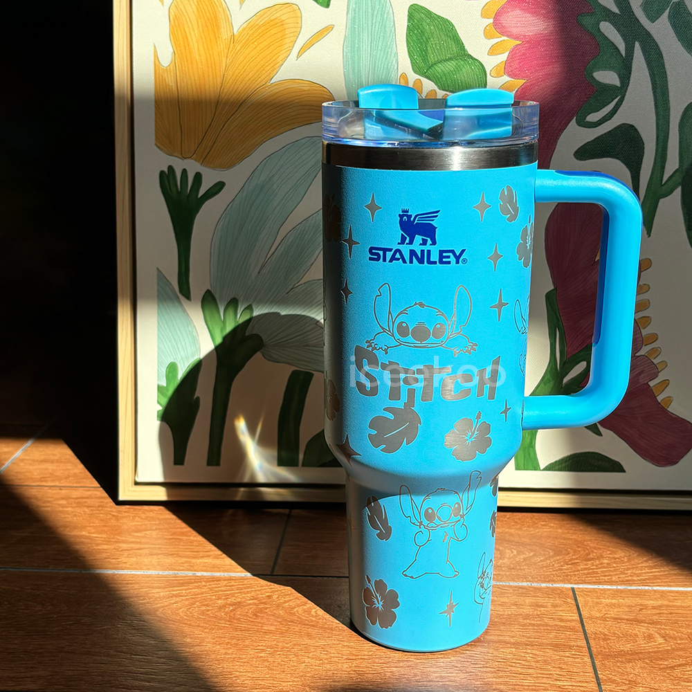 40oz Stitch Stainless Steel Vacuum Insulated Tumbler