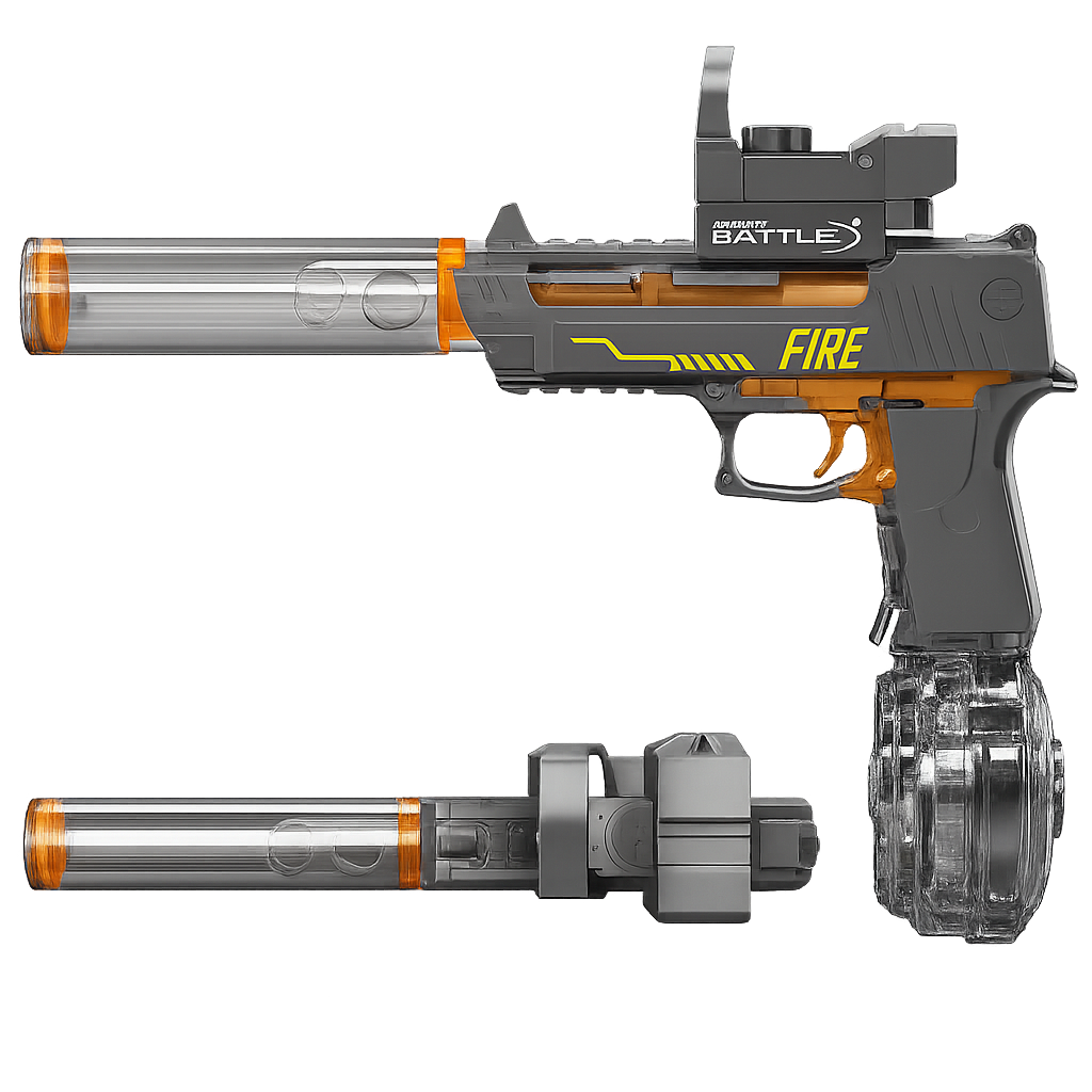 Electric Water Pistol with LED Lights