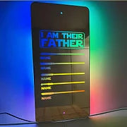 Personalized Lightsaber Mirror Lamp