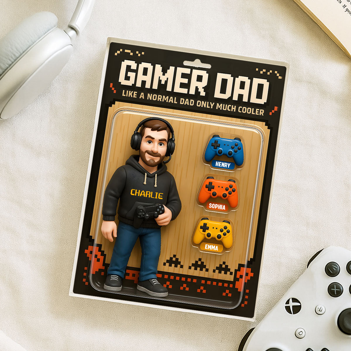 Personalized Gamer Acrylic Block Plaque