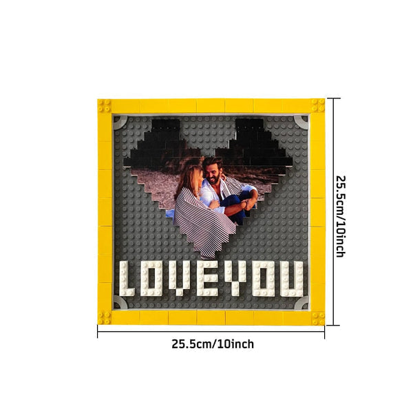Personalized Brick Puzzles Photo Block Gifts for Lovers
