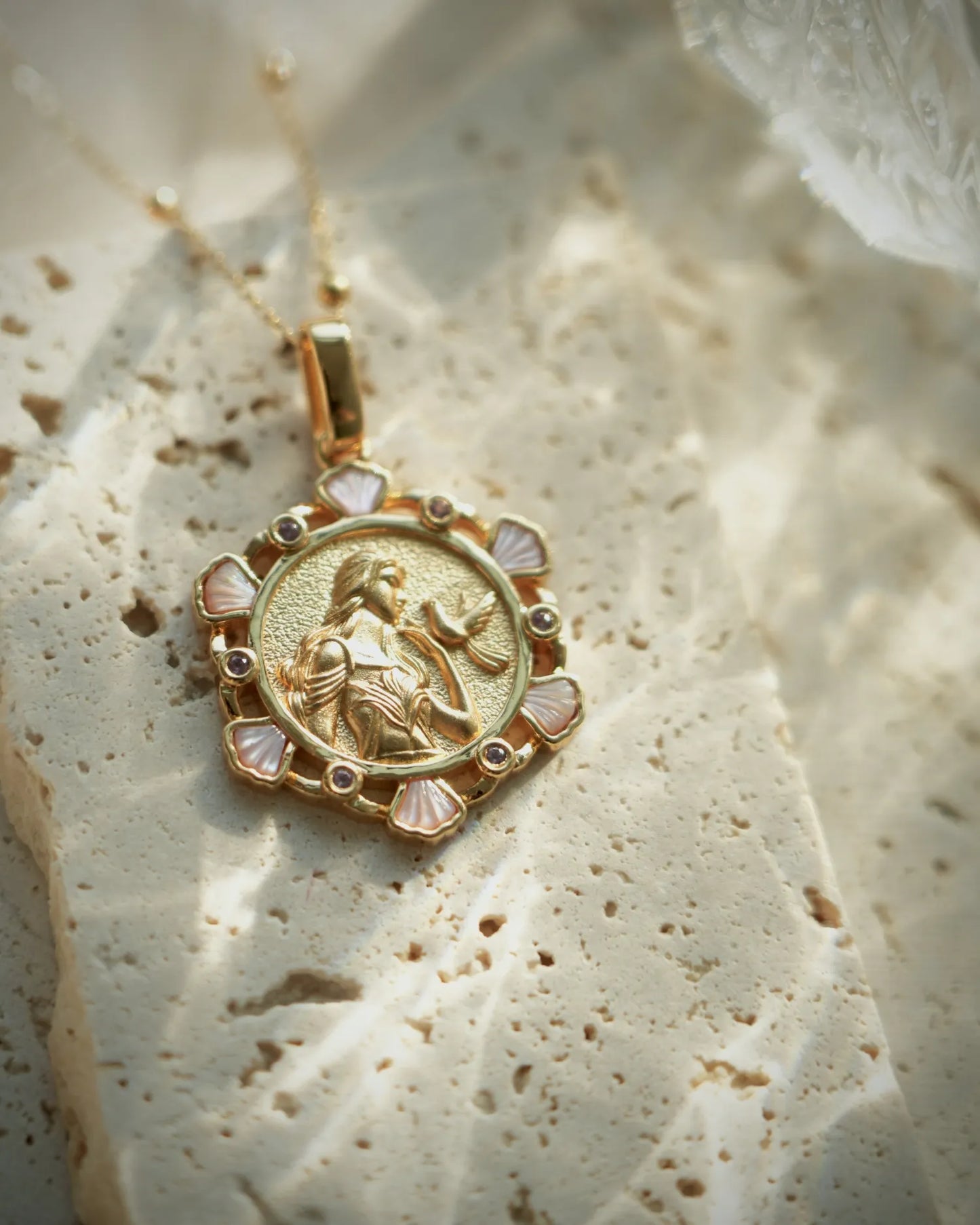Aphrodite Shell Amulet