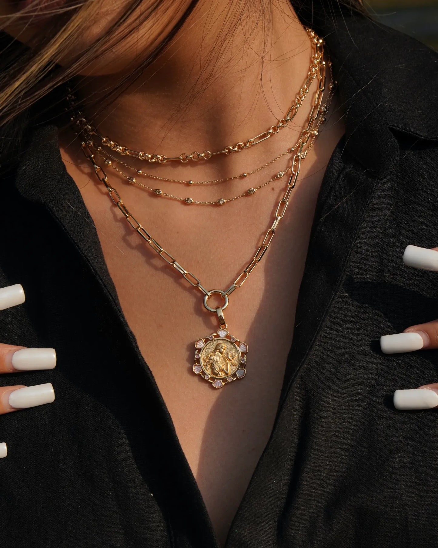 Aphrodite Shell Amulet