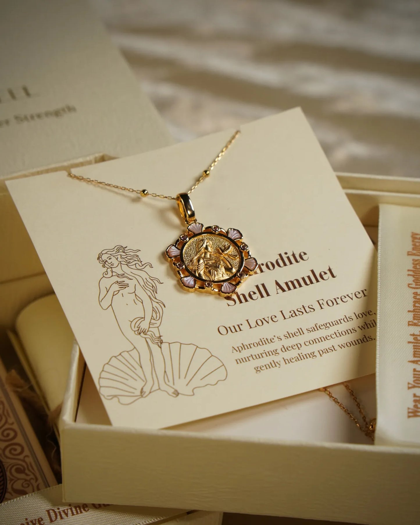 Aphrodite Shell Amulet