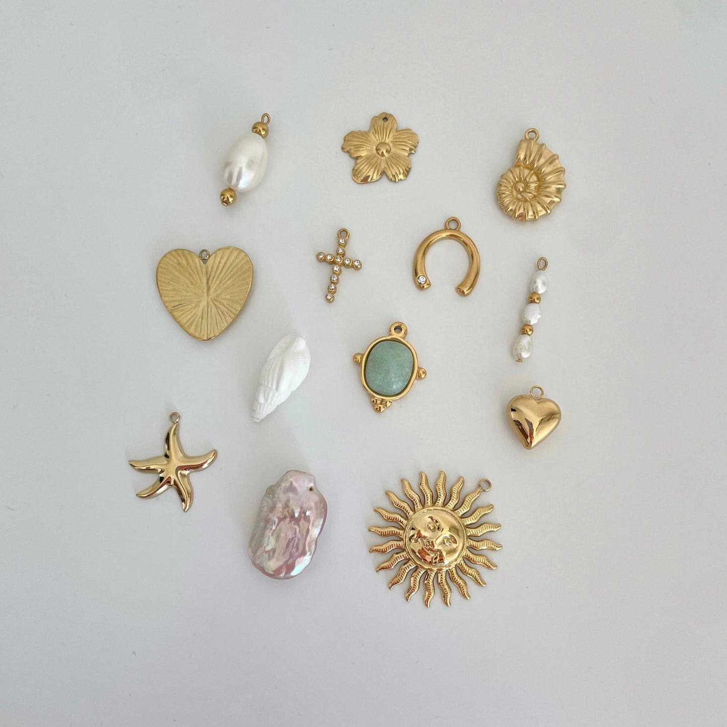 Puff Heart Charm