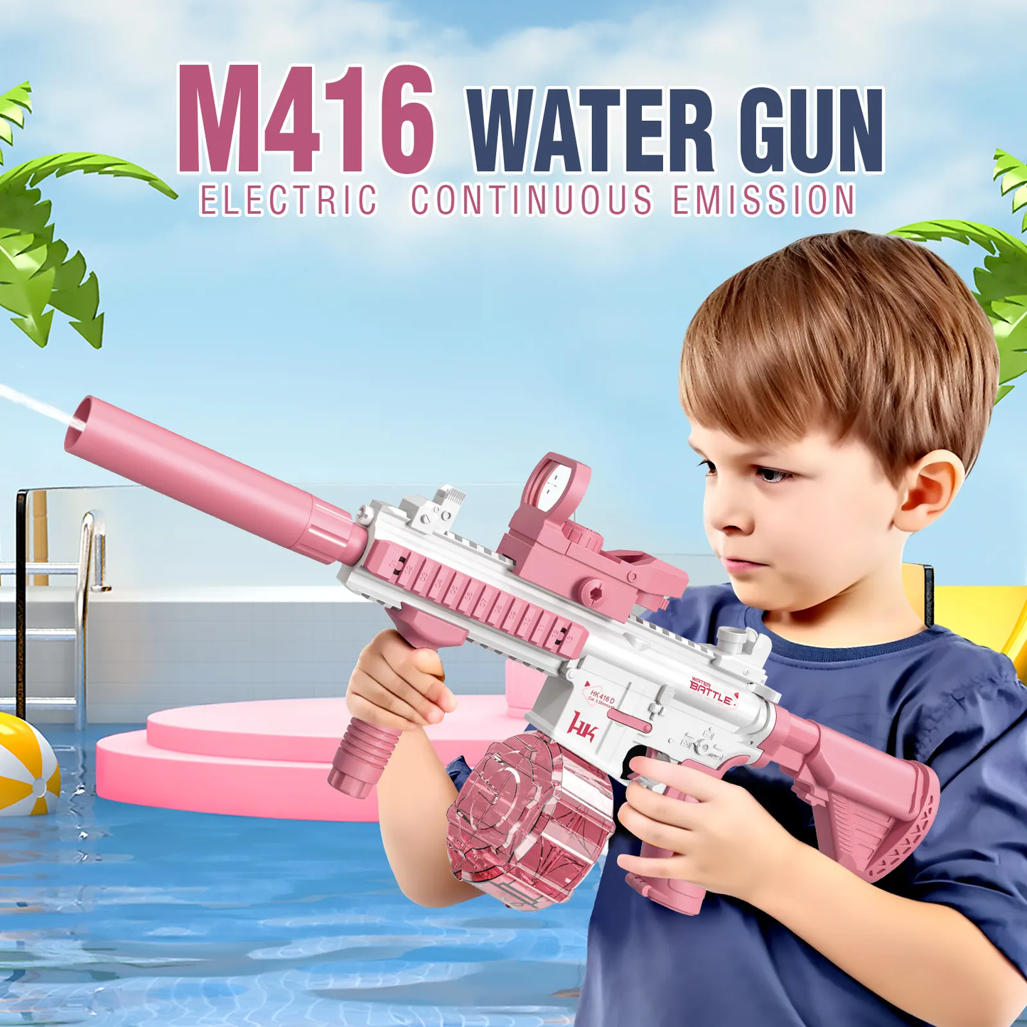 M416 Electric Water Rifle