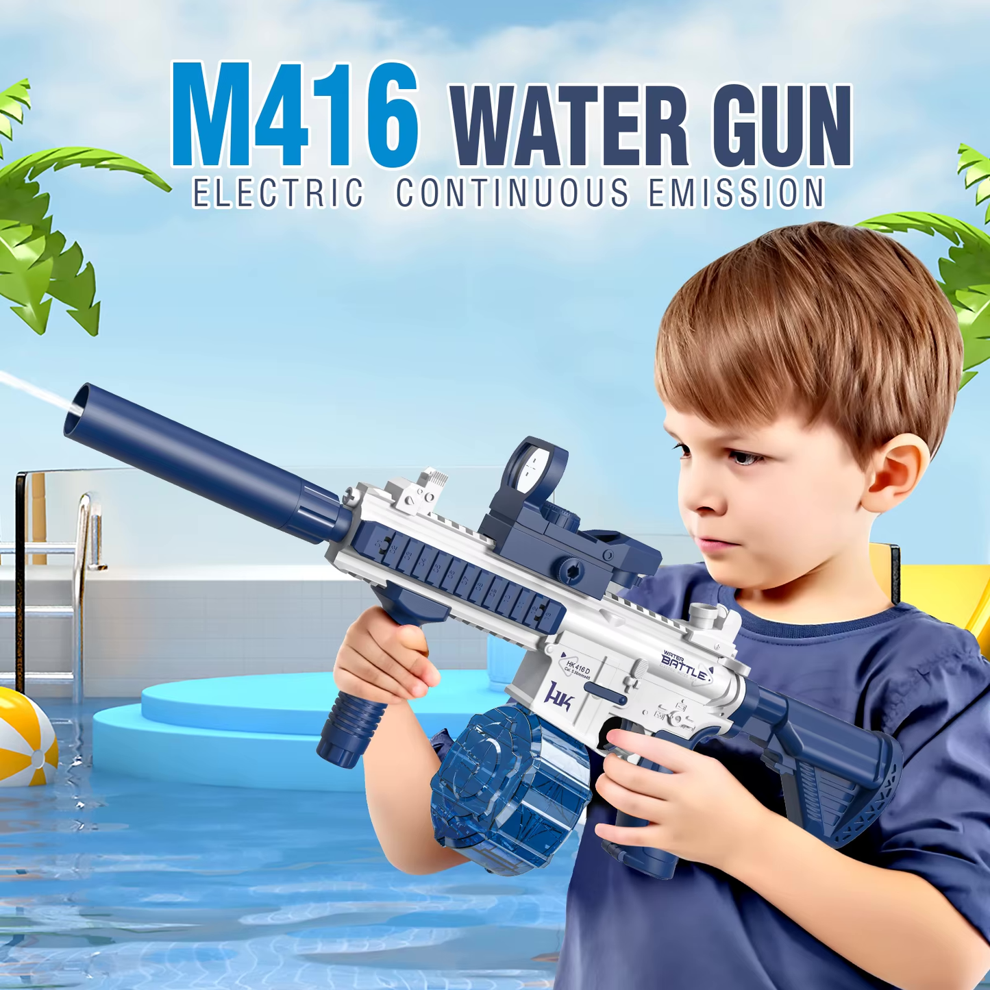 M416 Electric Water Rifle