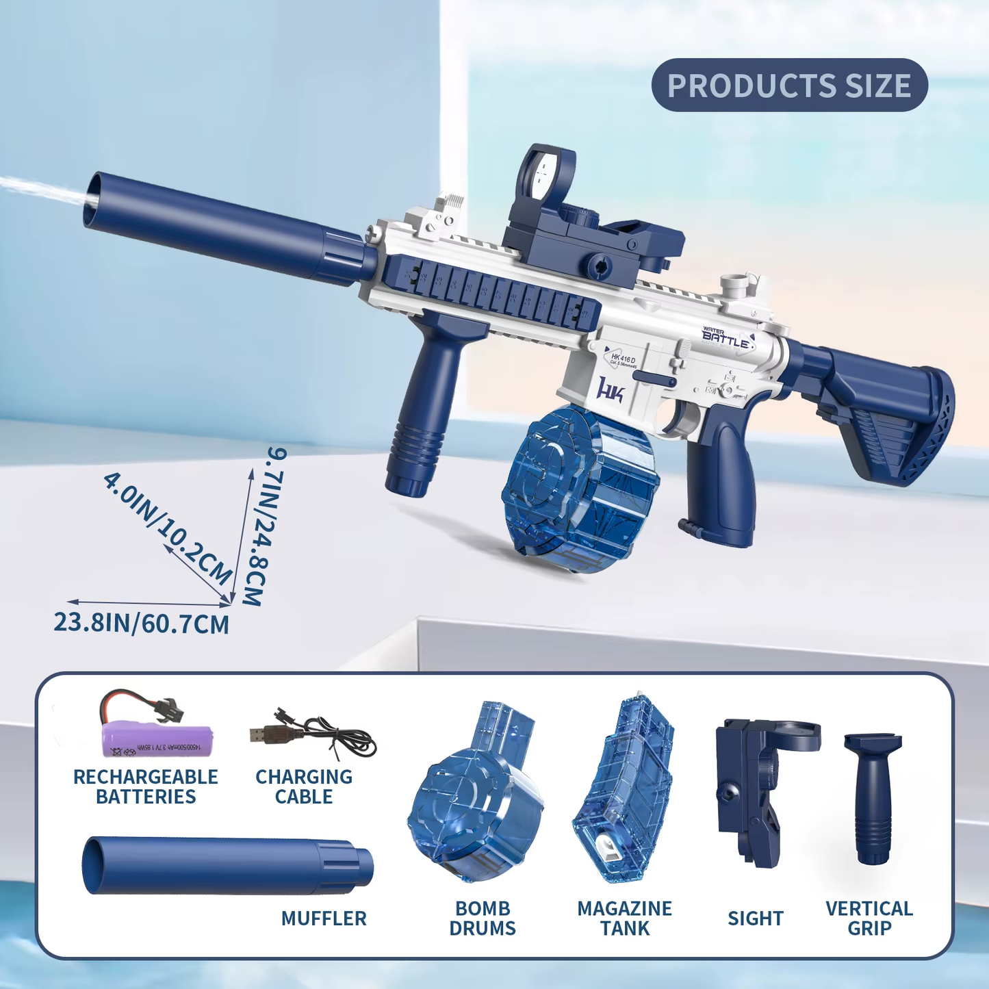M416 Electric Water Rifle