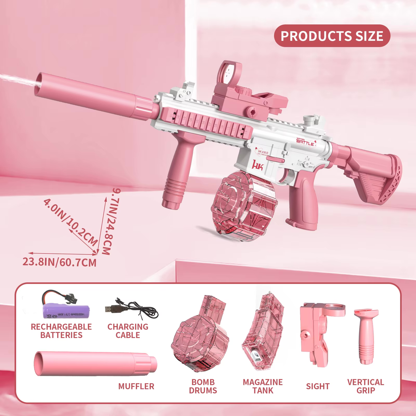 M416 Electric Water Rifle
