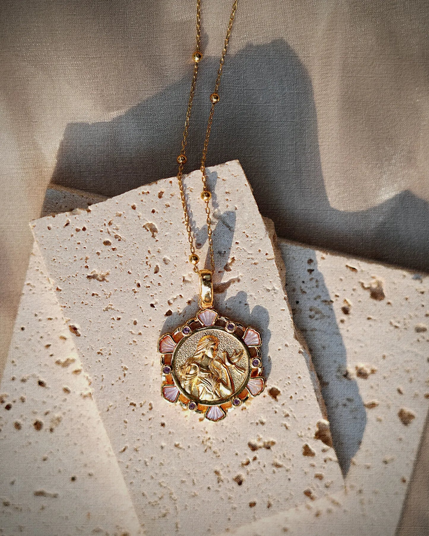 Aphrodite Shell Amulet