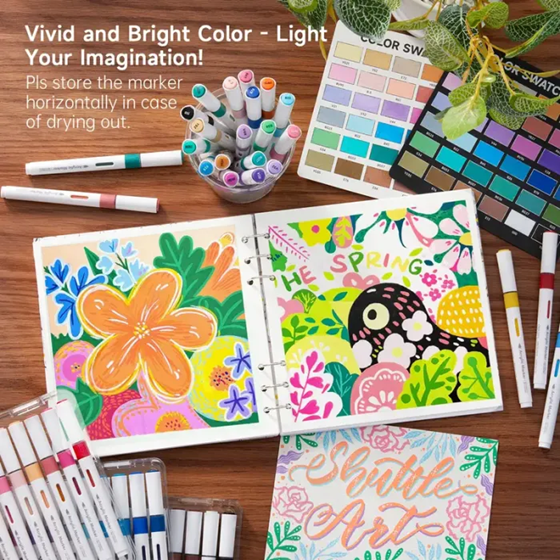 Shuttle Art Automatic Ink Control Acrylic Paint Pens