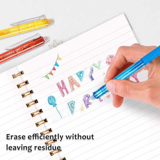 26 Color Erasable Gel Pens