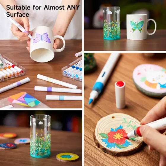 Shuttle Art Automatic Ink Control Acrylic Paint Pens