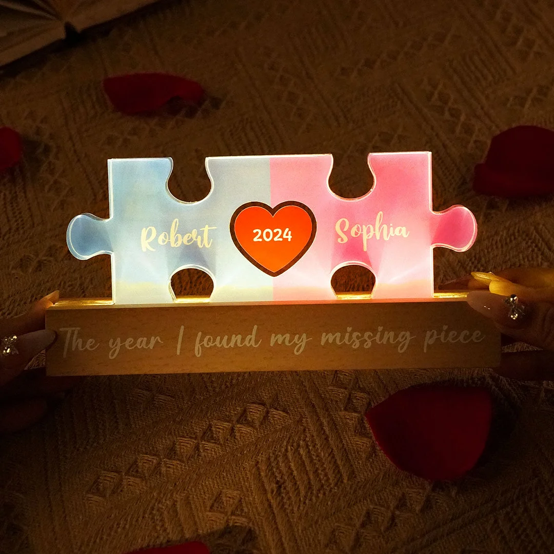 Personalized Romantic Home Bedroom Decor, Valentine's Day Gifts For Her, For Him