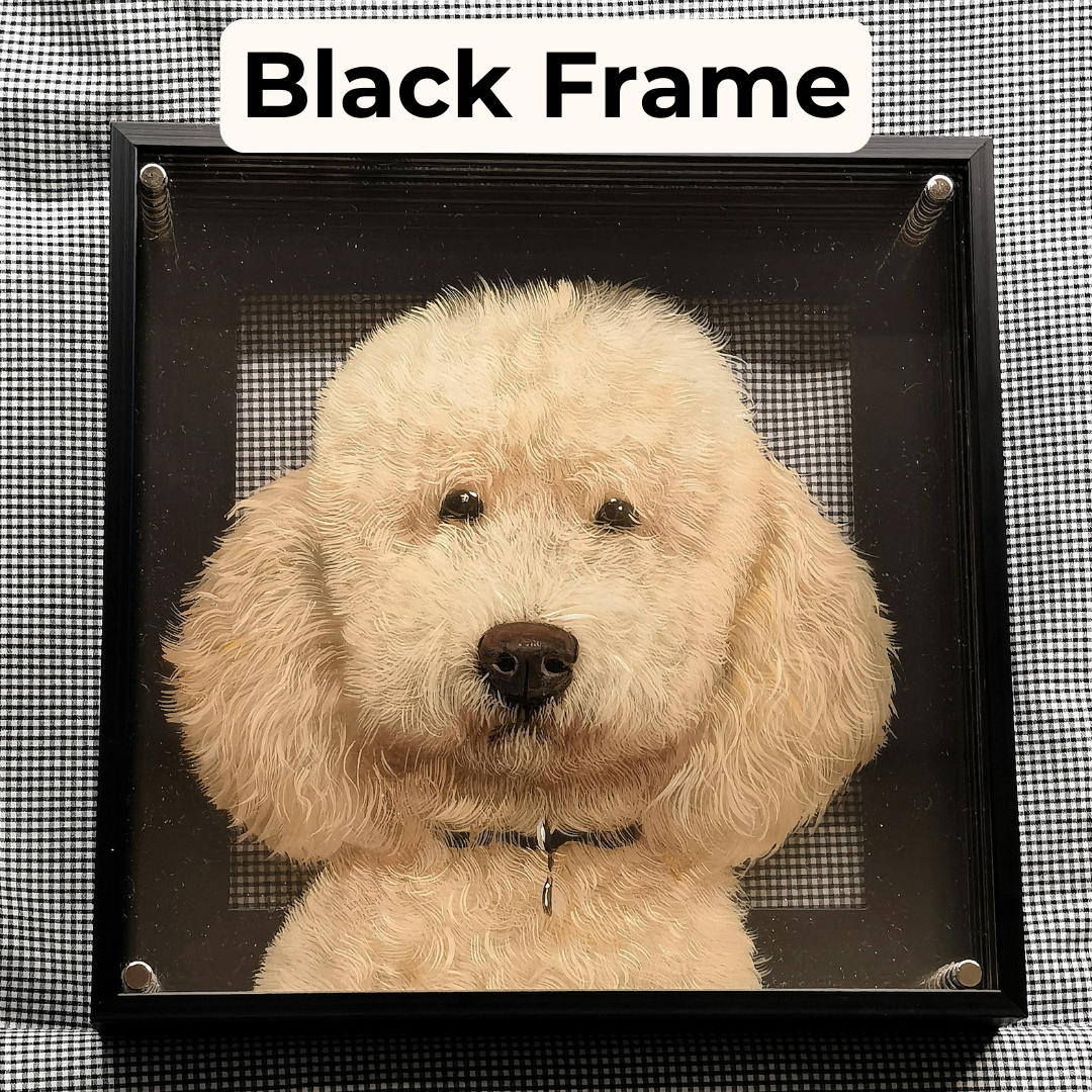 Custom Eternal 3D Pet Portrait