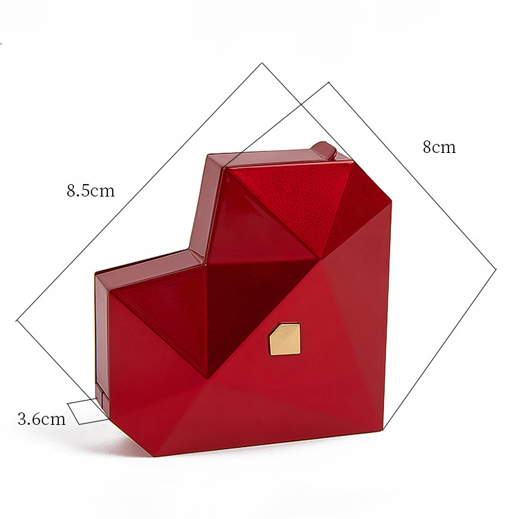 Ring Box with Heart Promise Ring