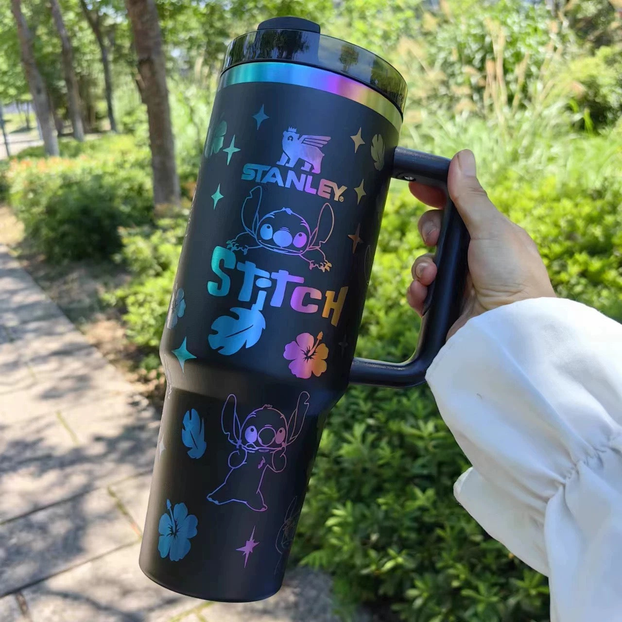 40oz Stitch Stainless Steel Vacuum Insulated Tumbler