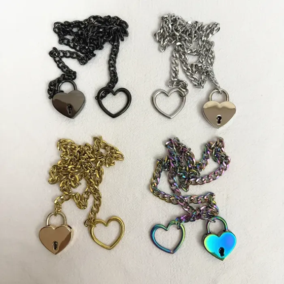 Edgy Punk Slip Chain Necklace