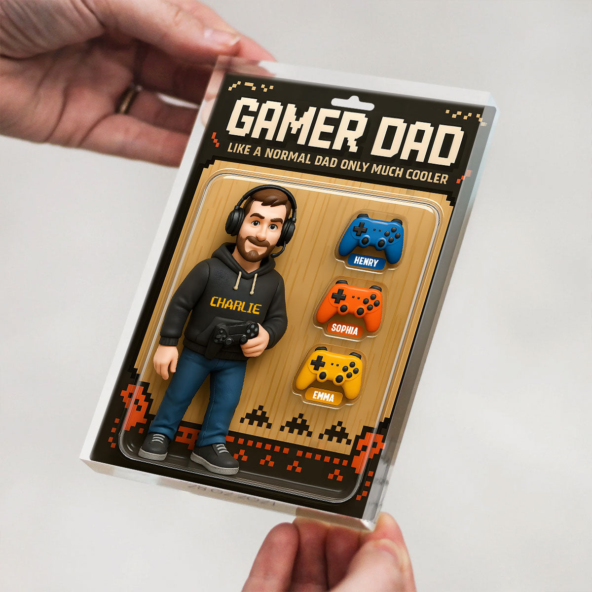 Personalized Gamer Acrylic Block Plaque
