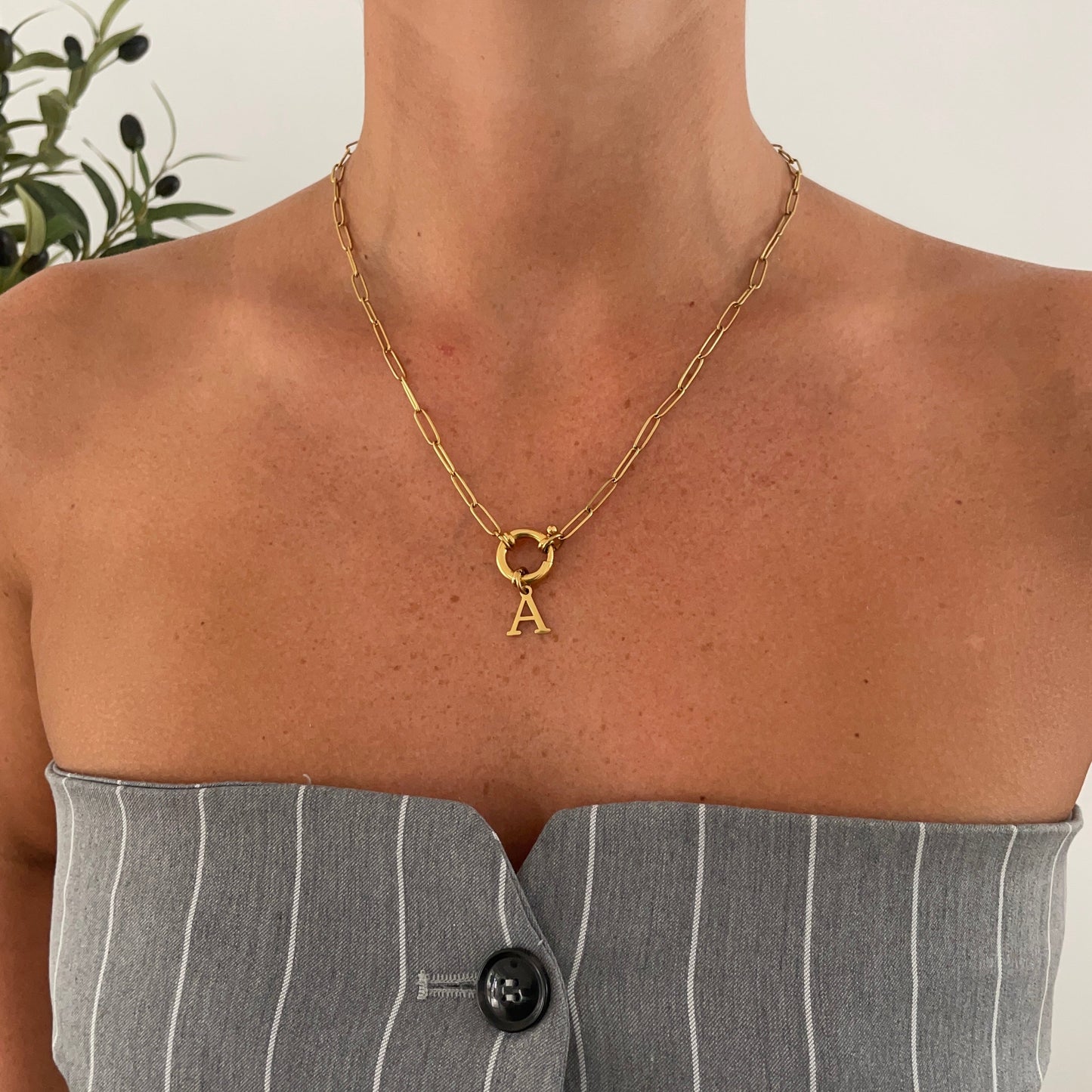 Plain Initial Charm