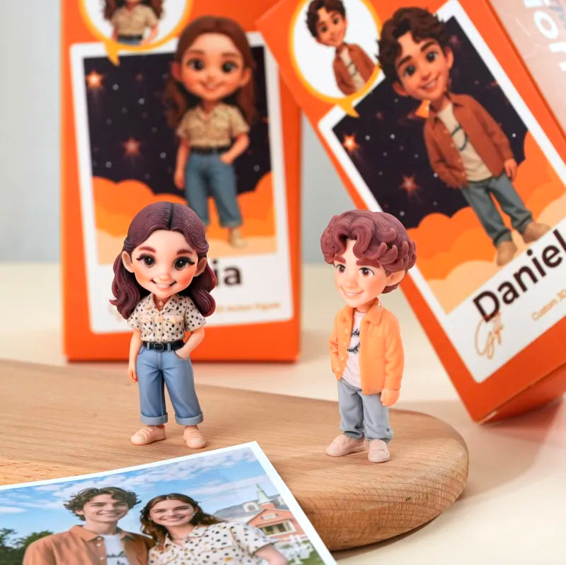 Custom 3D Action Figure from Your Photo Personalized Toy Figure