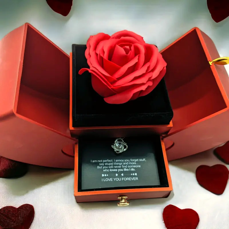 The Forever Rose - Heart Box - To My Love