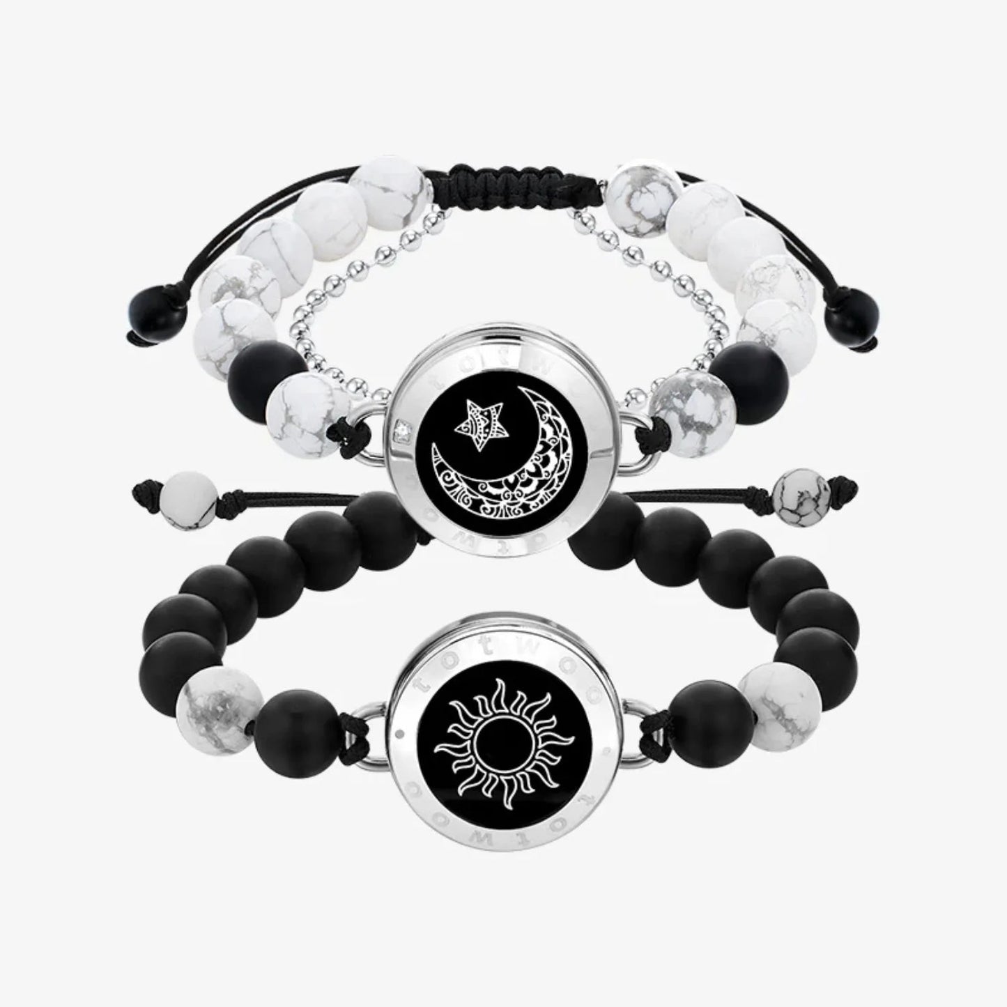 Sun & Moon Touch Bracelet Set