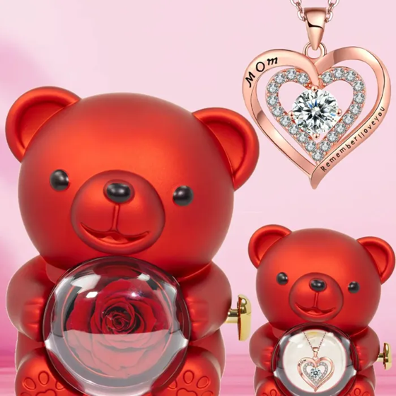 Mom Elegant Heart Design Necklace