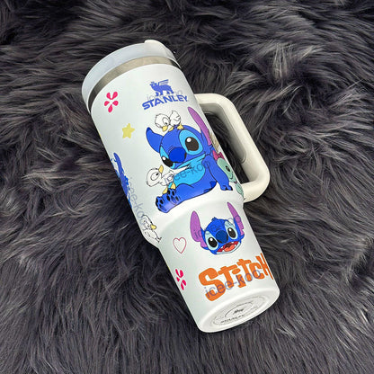 40oz Stitch Stainless Steel Vacuum Insulated Tumbler