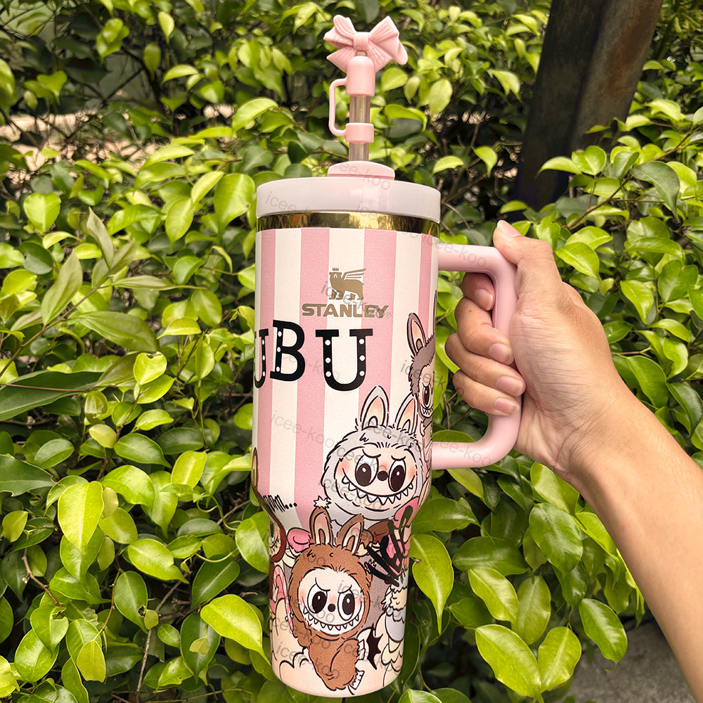 40oz Labubu Tumbler - Gold