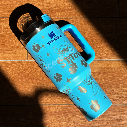 40oz Stitch Stainless Steel Vacuum Insulated Tumbler