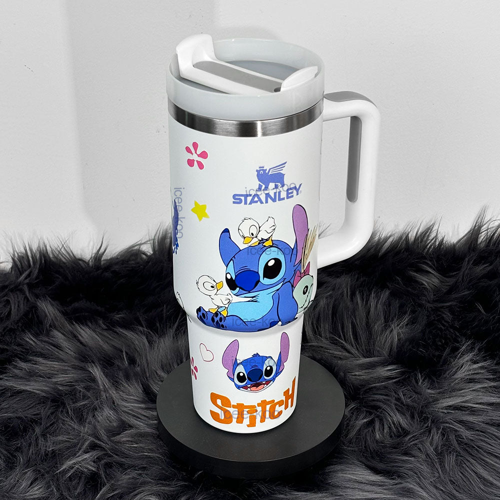40oz Stitch Stainless Steel Vacuum Insulated Tumbler
